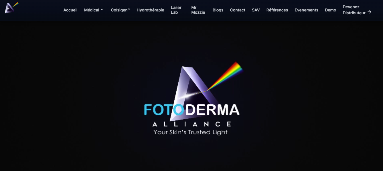 FotoDerma Alliance — site vitrine