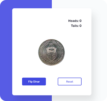 Dinar Flip — mini-jeu